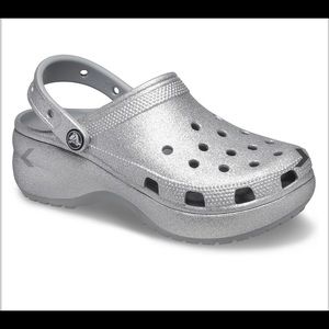 NWT Women's Classic Platform Glitter Clog